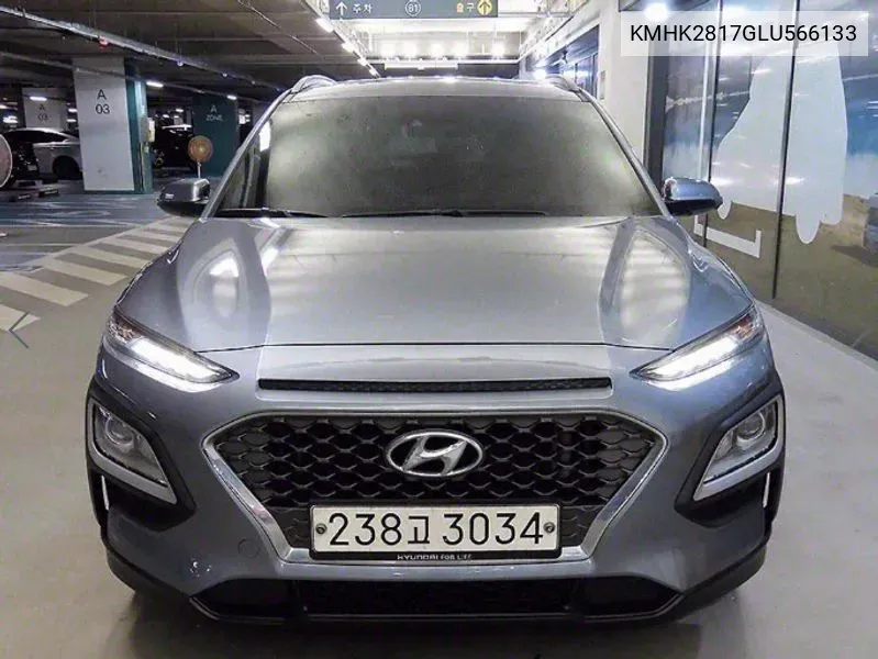 Hyundai Kona Diesel 1.6 2Wd Modern Choice VIN: KMHK2817GLU566133 Lot: 38192105