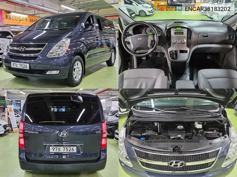 Hyundai Grand Starex 5-Seater Van Cvx Premium VIN: ENCAR38183202 Lot: 38183202