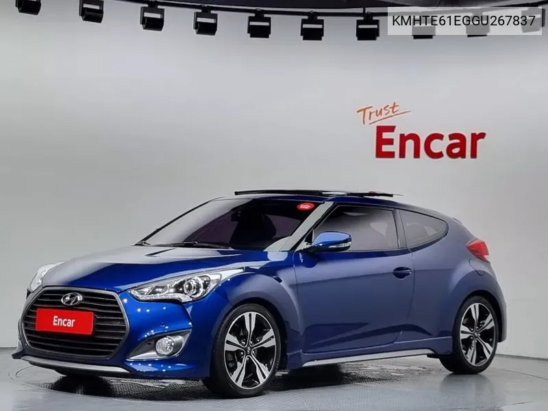 Hyundai The New Veloster 1.6 Turbo Despec VIN: KMHTE61EGGU267837 Lot: 38169332