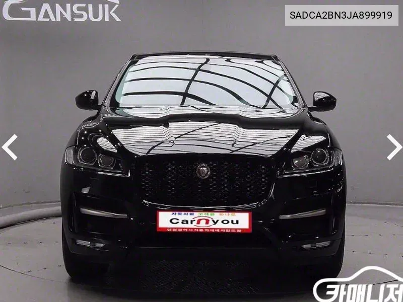 Jaguar F-Pace 20D R-Sport VIN: SADCA2BN3JA899919 Lot: 38135306