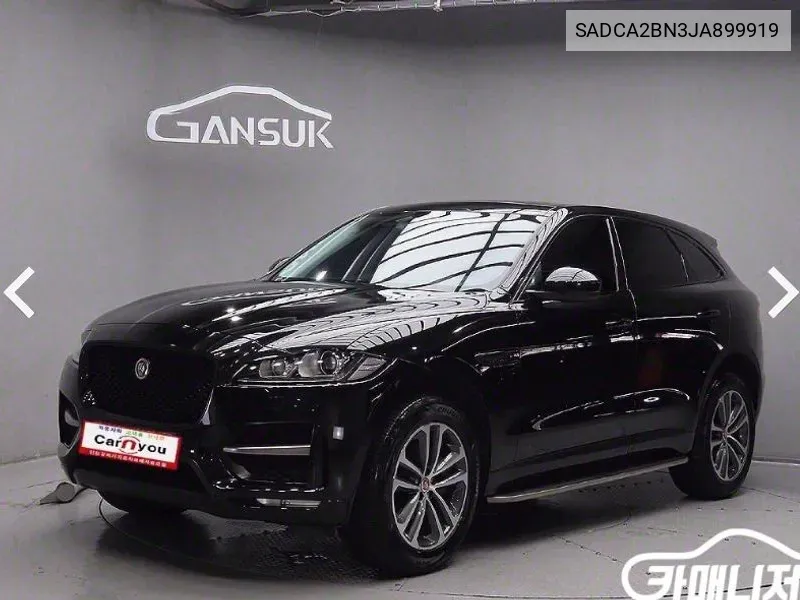 Jaguar F-Pace 20D R-Sport VIN: SADCA2BN3JA899919 Lot: 38135306