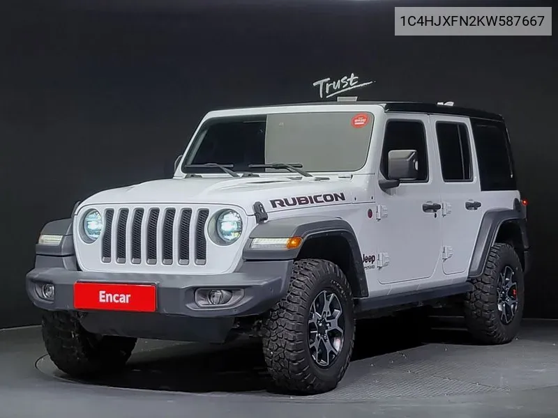 Jeep Wrangler (Jl) 2.0 Rubicon Power Top 4-Door VIN: 1C4HJXFN2KW587667 Lot: 38179758