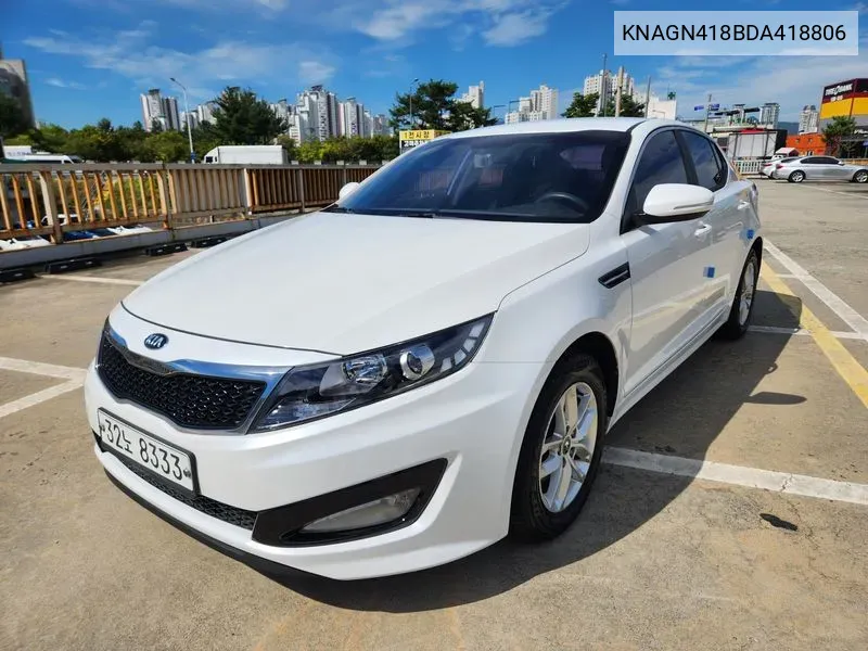 Kia K5 Lpi Deluxe VIN: KNAGN418BDA418806 Lot: 38192722