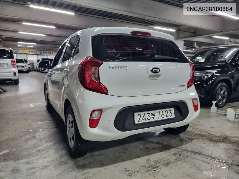 Kia All New Morning (Ja) Van Luxury Type VIN: ENCAR38180884 Lot: 38180884