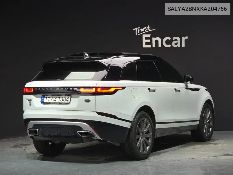 Land Rover Range Rover Velar 2.0 D240 R-Dynamic Se VIN: SALYA2BNXKA204766 Lot: 38180155