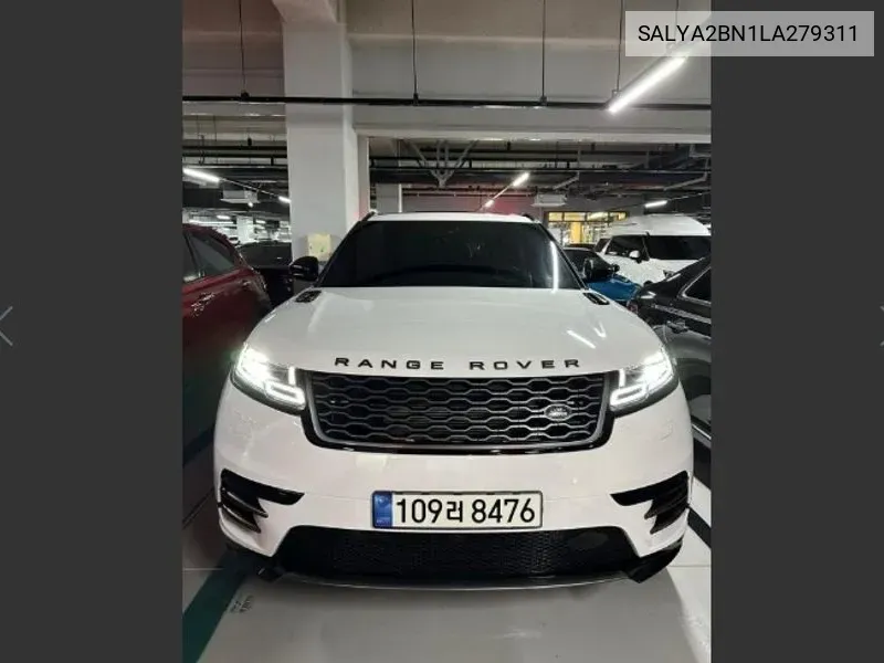 Land Rover Range Rover Velar 2.0 D240 R-Dynamic Se VIN: SALYA2BN1LA279311 Lot: 38153906