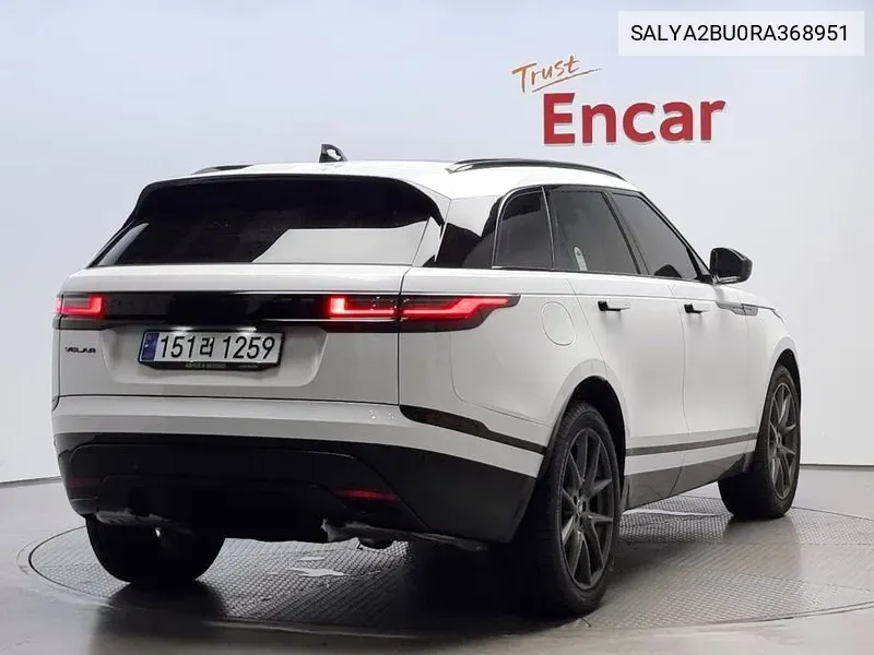 Land Rover Range Rover Velar 3.0 P400 Dynamic Hse VIN: SALYA2BU0RA368951 Lot: 38110505