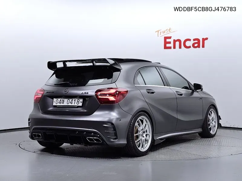 Benz A-Class W176 A45 Amg 4Matic VIN: WDDBF5CB8GJ476783 Lot: 38111475