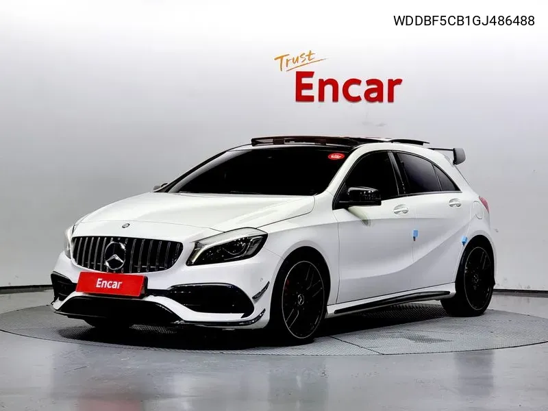 Mercedes A-Class W176 A45 Amg 4Matic Korea Edition VIN: WDDBF5CB1GJ486488 Lot: 38163918