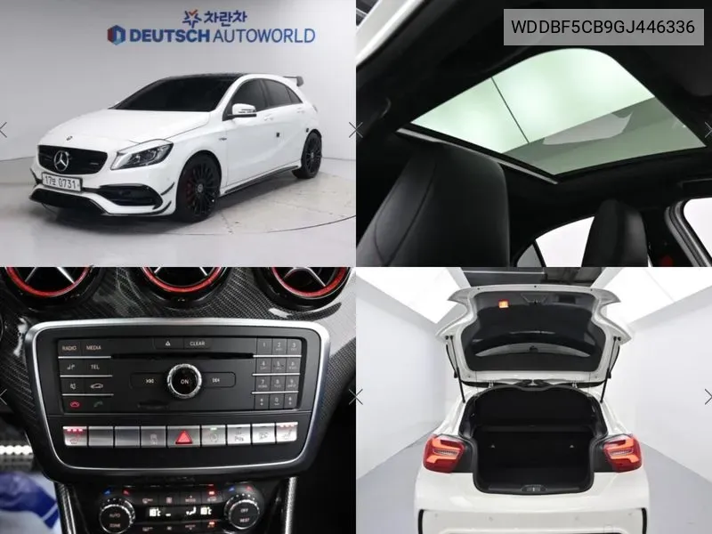 WDDBF5CB9GJ446336 Mercedes A-Class W176 A45 Amg 4Matic