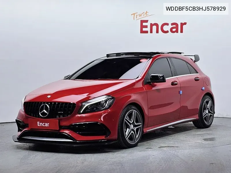 Benz A-Class W176 A45 Amg 4Matic VIN: WDDBF5CB3HJ578929 Lot: 38133810