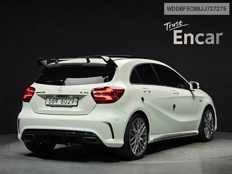 Mercedes A-Class W176 A45 Amg 4Matic VIN: WDDBF5CB8JJ727275 Lot: 38145072