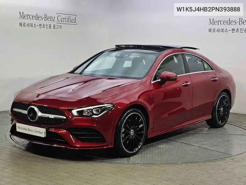 Benz Cla-Class C118 Cla250 4Matic VIN: W1K5J4HB2PN393888 Lot: 38190955