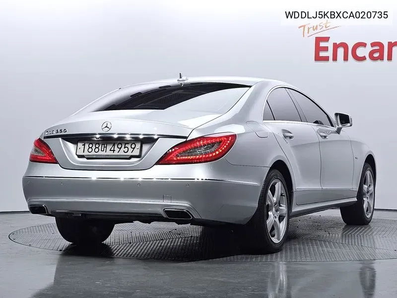 WDDLJ5KBXCA020735 Mercedes Cls-Class W218 Cls350 Blue Efficiency