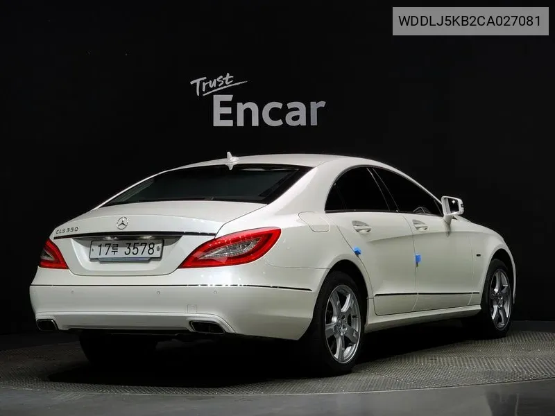 WDDLJ5KB2CA027081 Mercedes Cls-Class W218 Cls350 Blue Efficiency