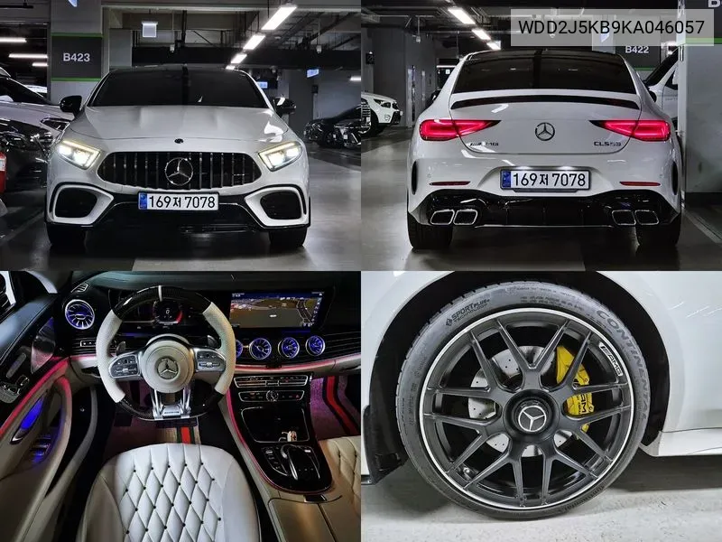 Mercedes Cls-Class C257 Cls450 4Matic Amg Line VIN: WDD2J5KB9KA046057 Lot: 38163420