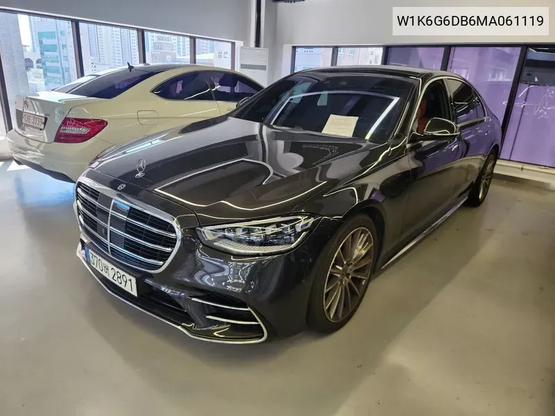 Mercedes S-Class W223 S500L 4Matic VIN: W1K6G6DB6MA061119 Lot: 38107318