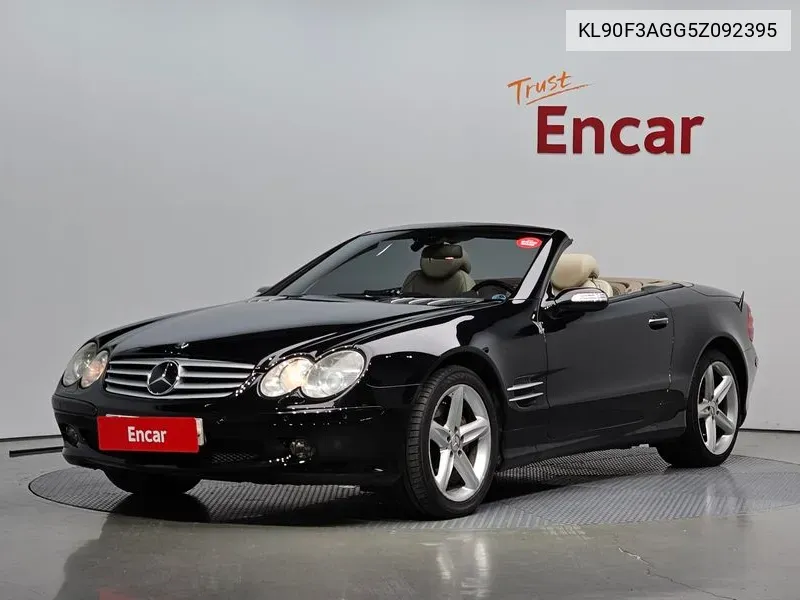 Mercedes Sl-Class Sl500 R230 VIN: KL90F3AGG5Z092395 Lot: 38126053