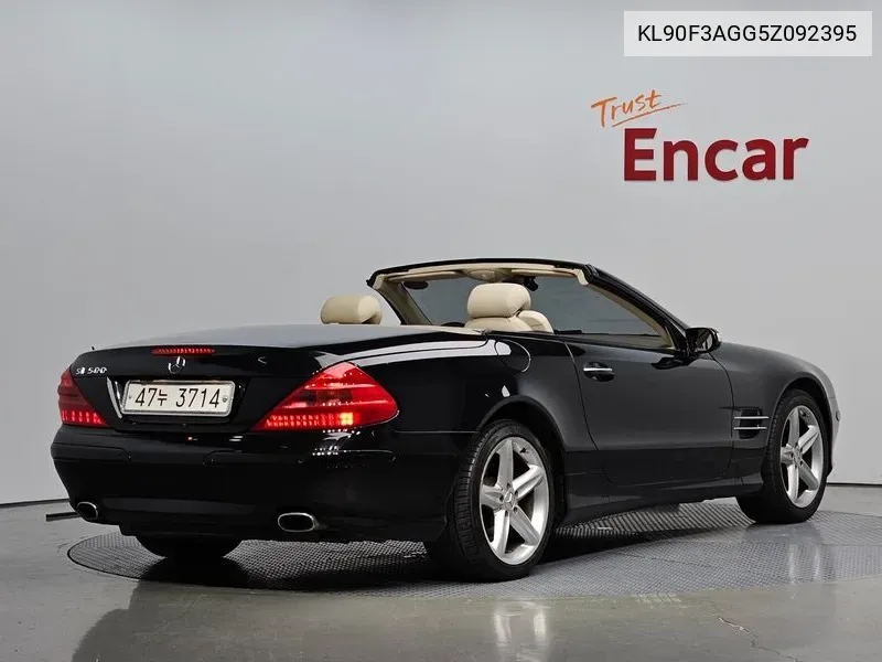 Mercedes Sl-Class Sl500 R230 VIN: KL90F3AGG5Z092395 Lot: 38126053