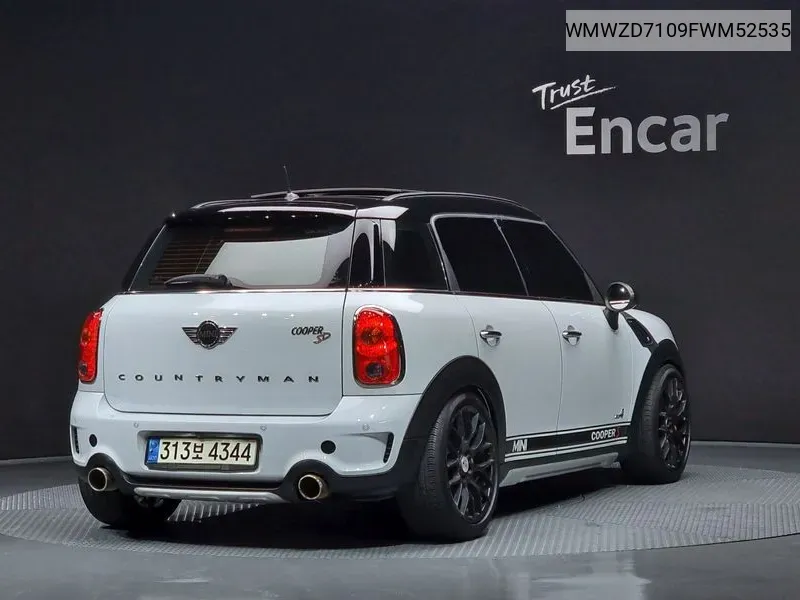 Mini Cooper Sd Countryman All4 1St Generation VIN: WMWZD7109FWM52535 Lot: 38134007