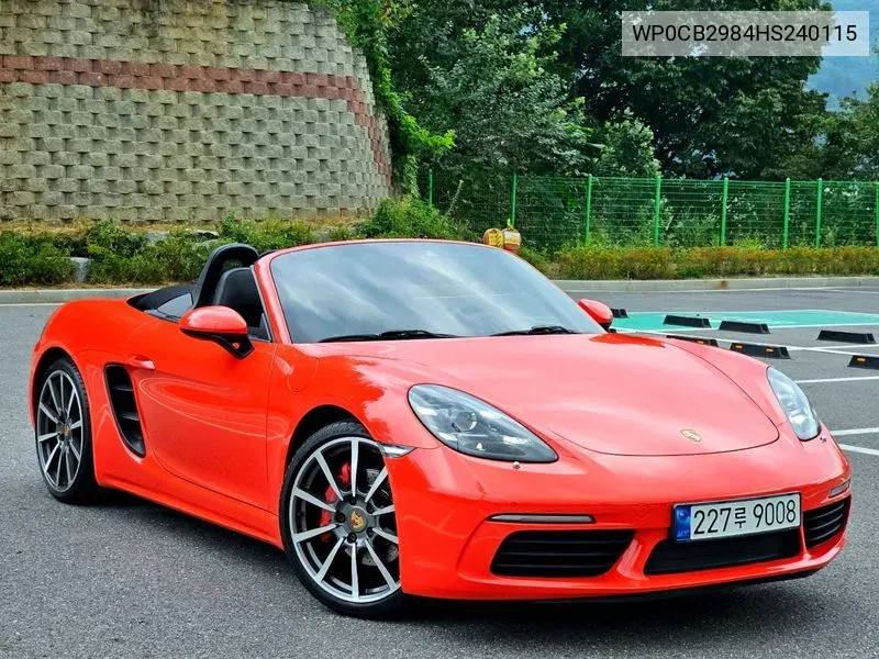 WP0CB2984HS240115 Porsche 718 Boxster S 2.5