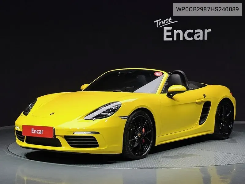 Porsche 718 Boxster S 2.5 VIN: WP0CB2987HS240089 Lot: 38173613