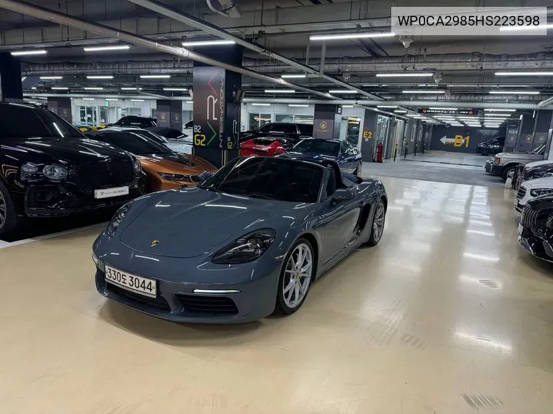 WP0CA2985HS223598 Porsche 718 Boxster 2.0