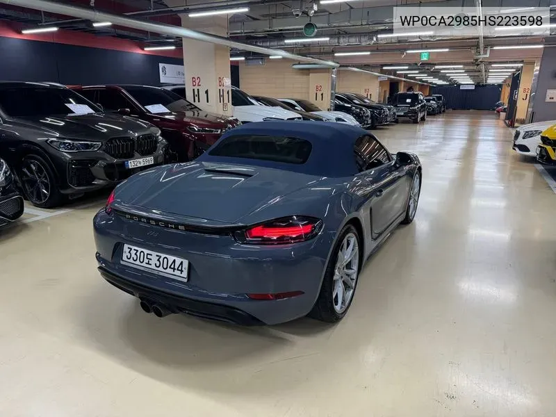 WP0CA2985HS223598 Porsche 718 Boxster 2.0