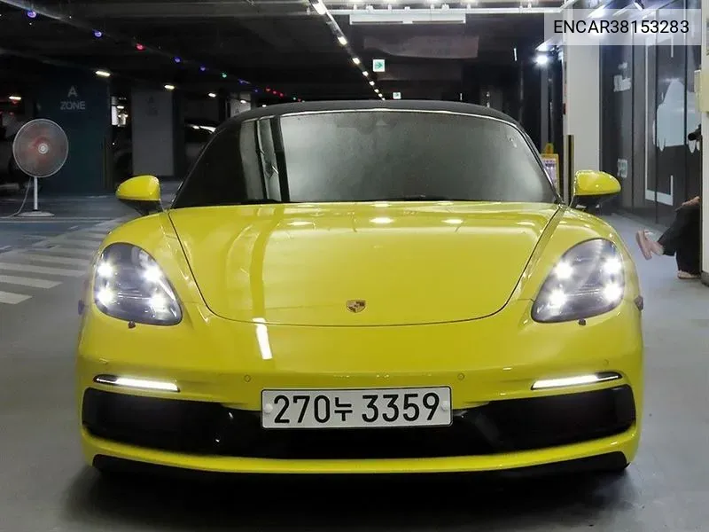 Porsche 718 Boxster 2.5 Gts VIN: ENCAR38153283 Lot: 38153283