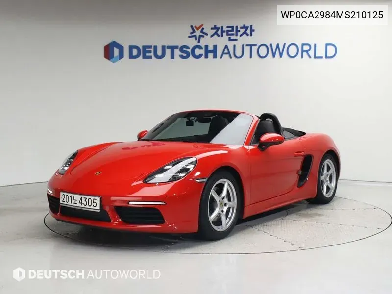 WP0CA2984MS210125 Porsche 718 Boxster 2.0