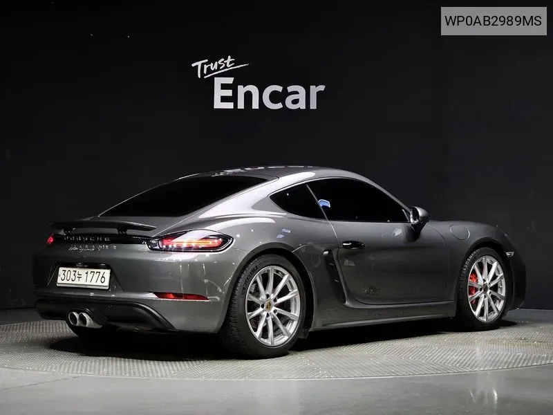 WP0AB2989MS Porsche 718 Cayman S 2.5