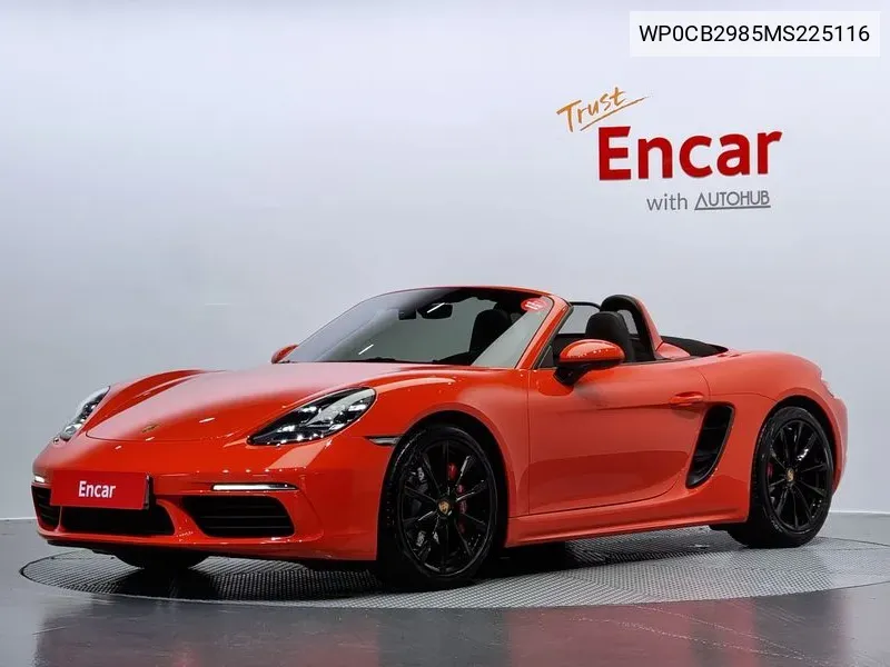 Porsche 718 Boxster S 2.5 VIN: WP0CB2985MS225116 Lot: 38176486