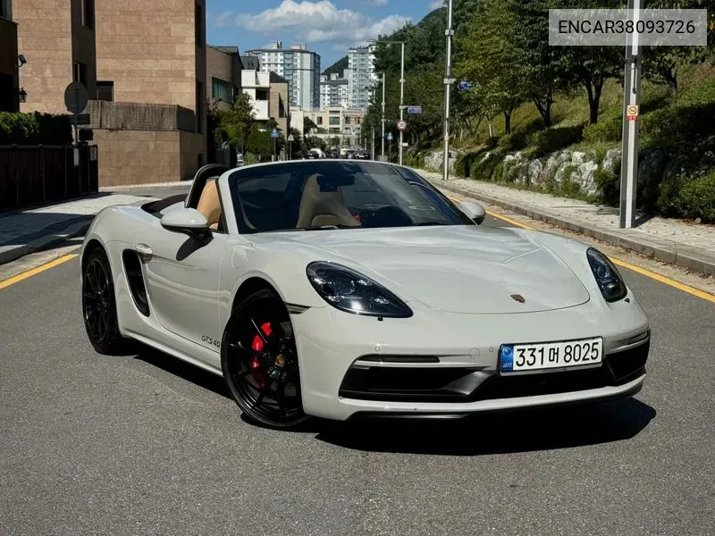 Porsche 718 Boxster 4.0 Gts VIN: ENCAR38093726 Lot: 38093726