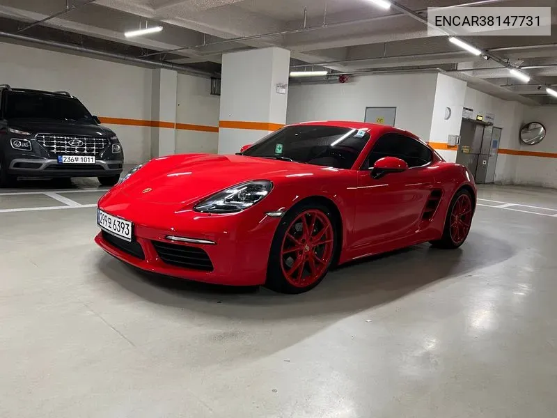 Porsche 718 Cayman 2.0 VIN: ENCAR38147731 Lot: 38147731