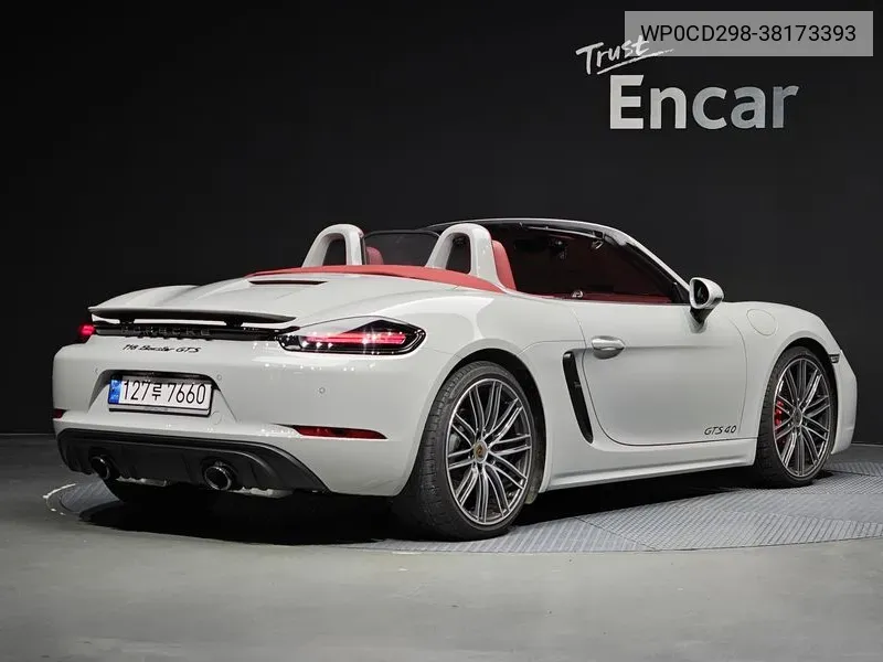 Porsche 718 Boxster 4.0 Gts VIN: WP0CD298-38173393 Lot: 38173393