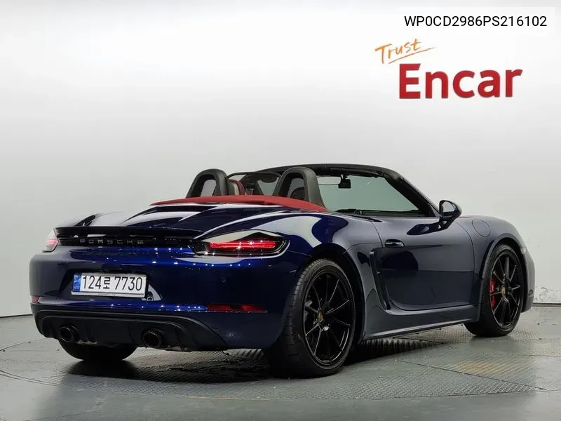 WP0CD2986PS216102 Porsche 718 Boxster 4.0 Gts