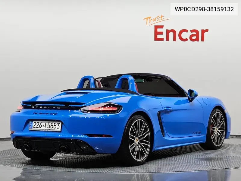 WP0CD298-38159132 Porsche 718 Boxster 4.0 Gts