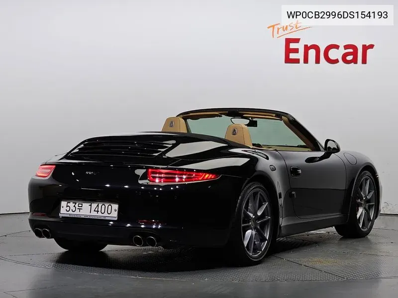 Porsche 911 Carrera S Cabriolet 991 VIN: WP0CB2996DS154193 Lot: 38104704