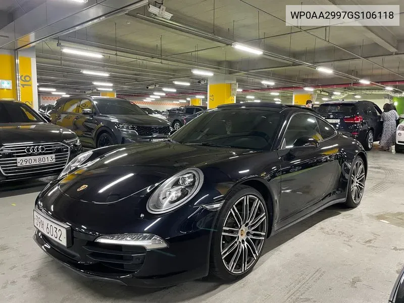 WP0AA2997GS106118 Porsche 911 Carrera 4 Black Edition 991