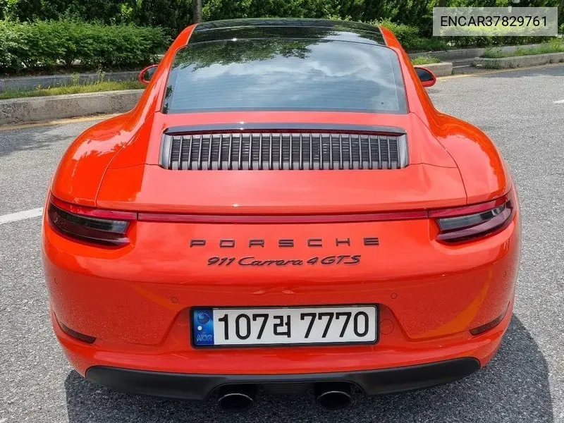 WP0AB2999JS122079 Porsche 911 Carrera 4 Gts 991