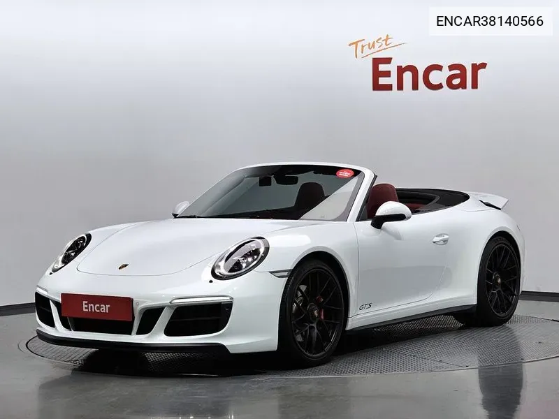 Porsche 911 Carrera Gts Cabriolet 991 VIN: ENCAR38140566 Lot: 38140566