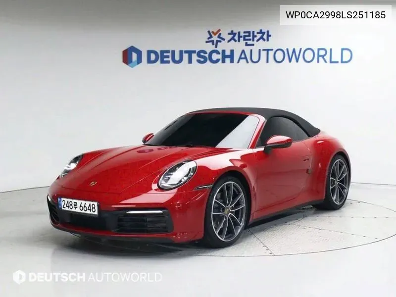 WP0CA2998LS251185 Porsche 911 (992) Carrera 4 Cabriolet