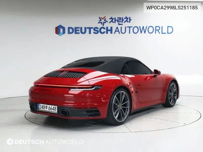 WP0CA2998LS251185 Porsche 911 (992) Carrera 4 Cabriolet