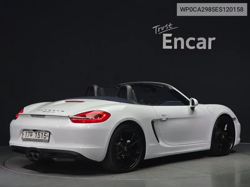 Porsche Boxster 2.7 981 VIN: WP0CA2985ES120158 Lot: 38115228