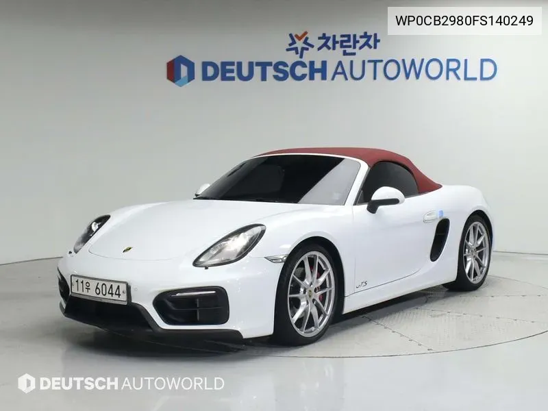 Porsche Boxster 3.4 Gts 981 VIN: WP0CB2980FS140249 Lot: 38032205