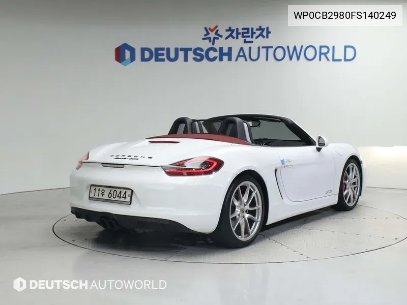 WP0CB2980FS140249 Porsche Boxster 3.4 Gts 981