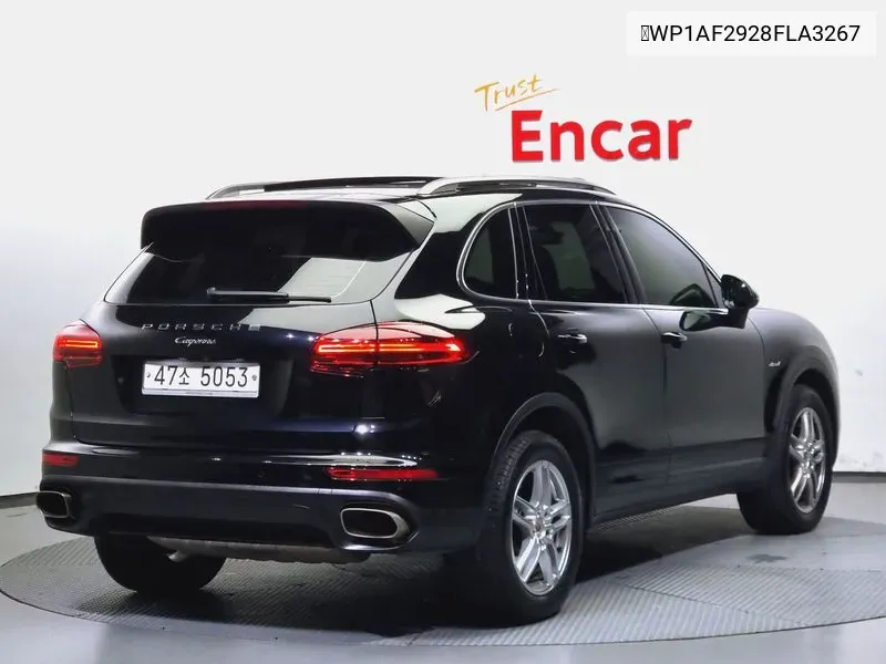 Porsche New Cayenne 3.0 Diesel 958 VIN: 	WP1AF2928FLA3267 Lot: 38190725