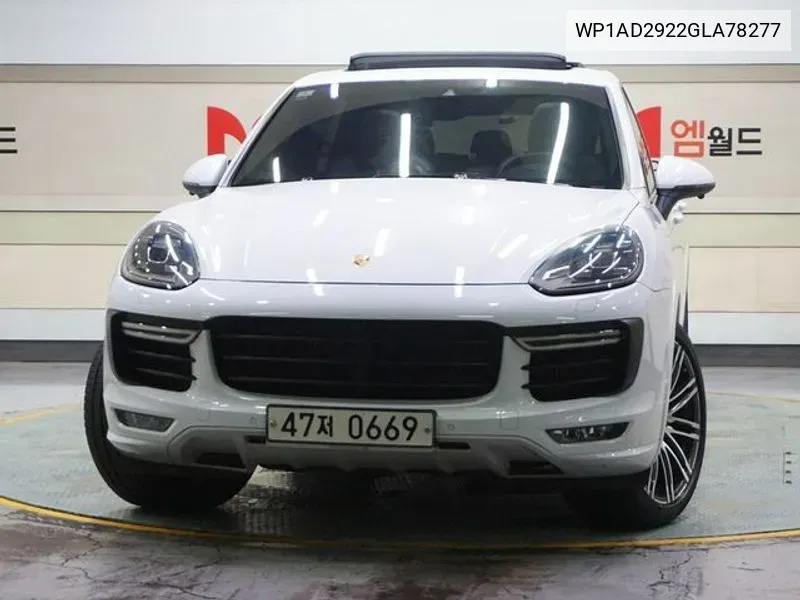 Porsche New Cayenne 3.6 Gts 958 VIN: WP1AD2922GLA78277 Lot: 38167986