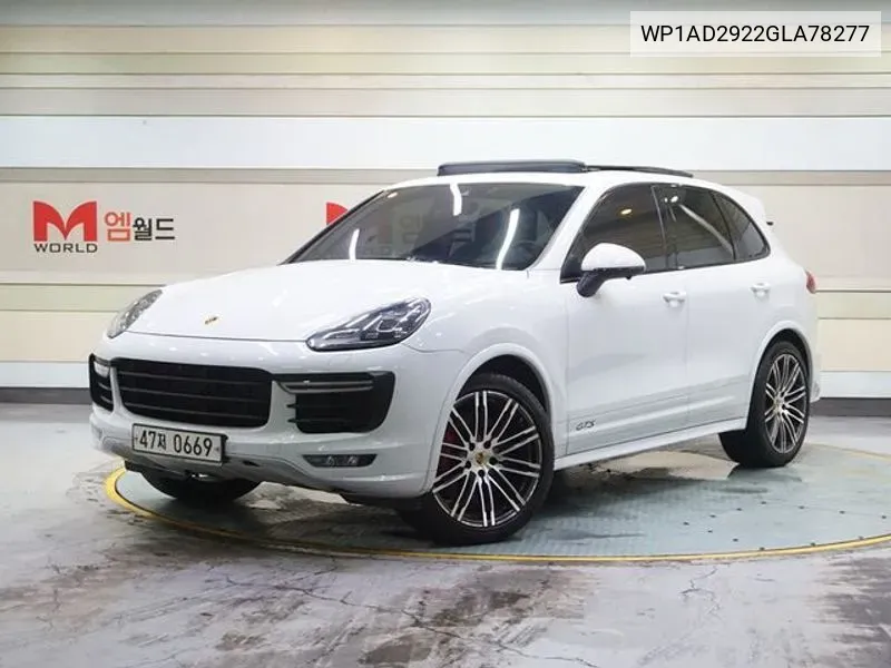 Porsche New Cayenne 3.6 Gts 958 VIN: WP1AD2922GLA78277 Lot: 38167986