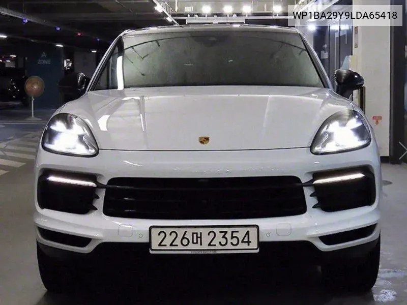 Porsche Cayenne (Po536) 3.0 Coupe VIN: WP1BA29Y9LDA65418 Lot: 38172521